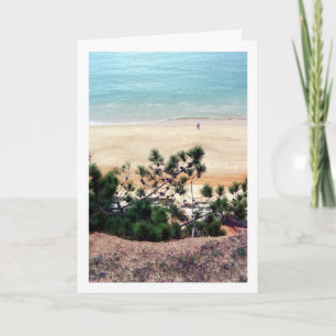 Portugiesischer Kiefernzapfenstrand Karte