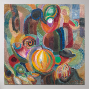 Portugiesischer Markt Sonia Delaunay Poster