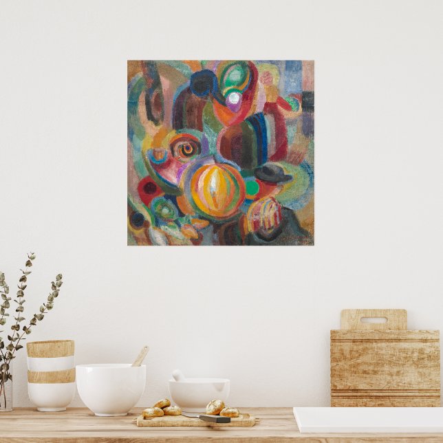 portugiesischer Markt | Sonia Delaunay-Terk | Poster (Küche)