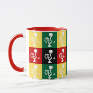 Portugiesischer Rooster von Barcelos farbenprächti Tasse