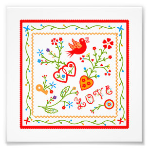 Portugiesischer Volksmann liebt Taschentücher Fotodruck