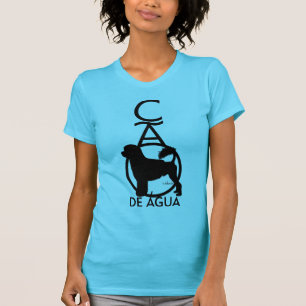Portugiesischer Wasser-Hund Standing Cao de Agua T-Shirt