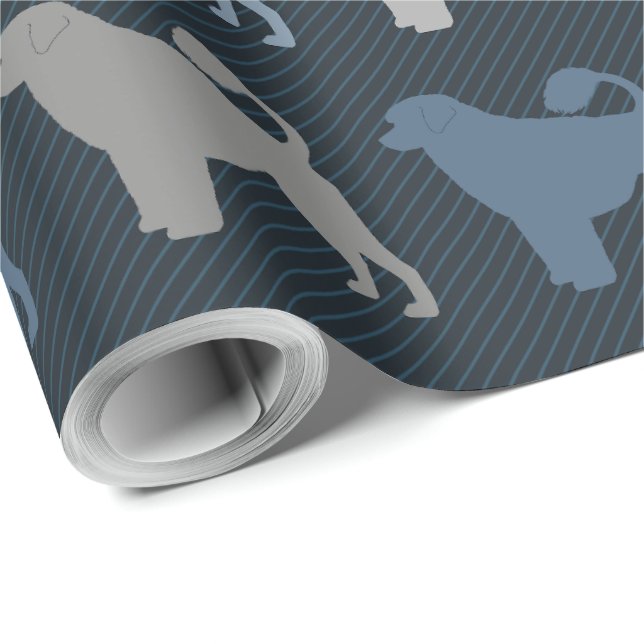 Portugiesischer Wasserhund Geschenkpapier (Rolleneckpunkt)