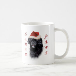 Portugiesischer Wasserhund Santa Paws Tasse