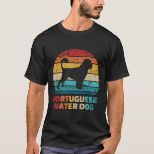 Portugiesischer Wasserhund Vintage T-Shirt