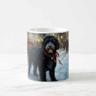 Portugiesischer Wasserhund Weihnachten Weihnachtsz Kaffeetasse