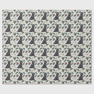 Portugiesischer Wasserhund Weihnachtspapier Geschenkpapier