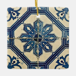 Portugiesischer Ziegel Keramikornament