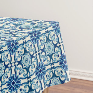 Portugiesisches Azulejos-Muster  Tischdecke