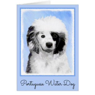 Portugiesisches Dog-Gemälde - Originelle Hundekuns