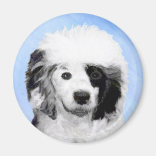 Portugiesisches Dog-Gemälde - Originelle Hundekuns Magnet