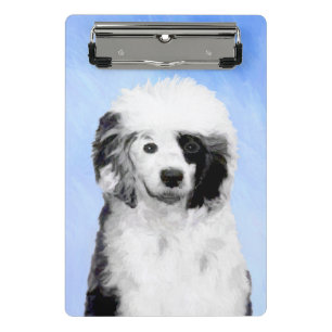 Portugiesisches Dog-Gemälde - Originelle Hundekuns Mini Klemmbrett
