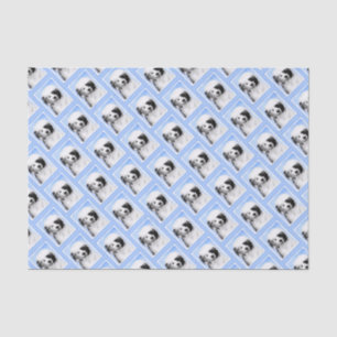 Portugiesisches Dog-Gemälde - Originelle Hundekuns Seidenpapier
