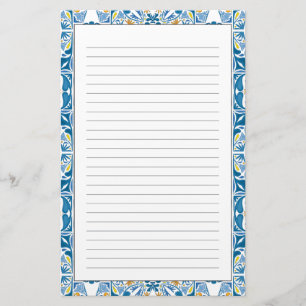 Portugiesisches Flachmuster Briefpapier