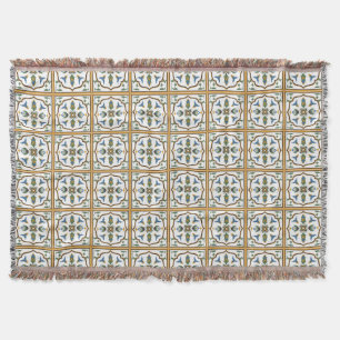 Portugiesisches Fliesenmuster - Azulejos aus Portu Decke