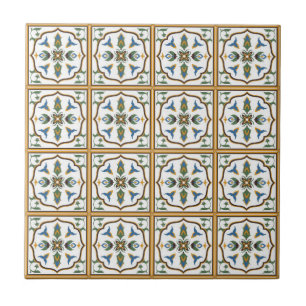 Portugiesisches Fliesenmuster - Azulejos aus Portu Fliese