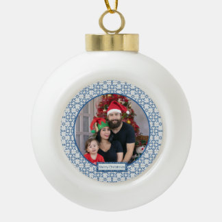Portugiesisches Foto mit Fliesen Keramik Kugel-Ornament