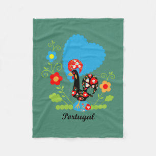 Portugiesisches Glücksspiel Fleecedecke