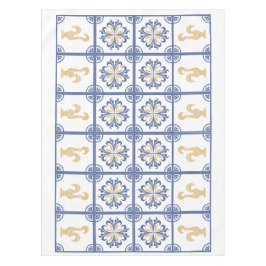 Portugiesisches Hahnentücher Tischdecke