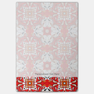 Portugiesisches Keramik-Fliesen-Muster Post-it Klebezettel