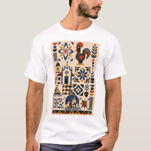 Portugiesisches Mosaik T-Shirt
