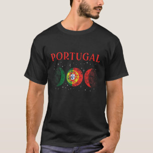 Portugiesisches Retro-Portugal-Flag 4 T-Shirt
