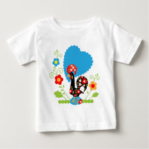 Portugiesisches Rooster Baby T-shirt