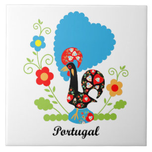 Portugiesisches Rooster Fliese