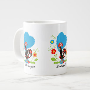 Portugiesisches Rooster Jumbo-Tasse