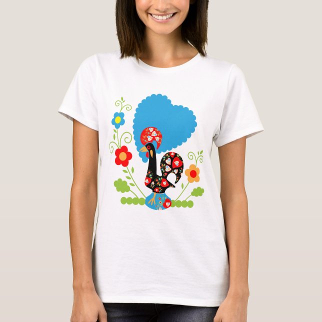 Portugiesisches Rooster T-Shirt (Vorderseite)