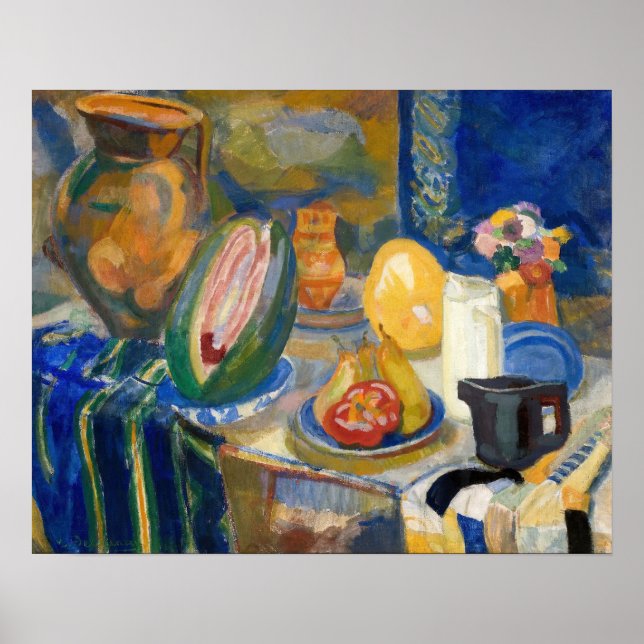 Portugiesisches Stillleben | Robert Delaunay Poster (Vorne)
