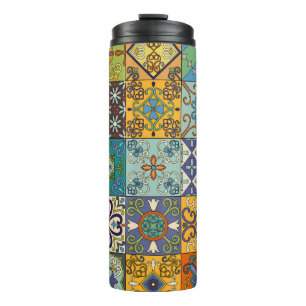 Portugiesisches Talavera Tile Design Thermosbecher
