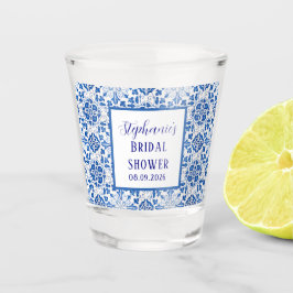 Portugiesisches Tiles Blue Mediterranes Brautparty Schnapsglas