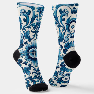 Portugiesisches Vintages Kachel Socken