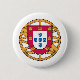 Portugiesisches Wappen Button
