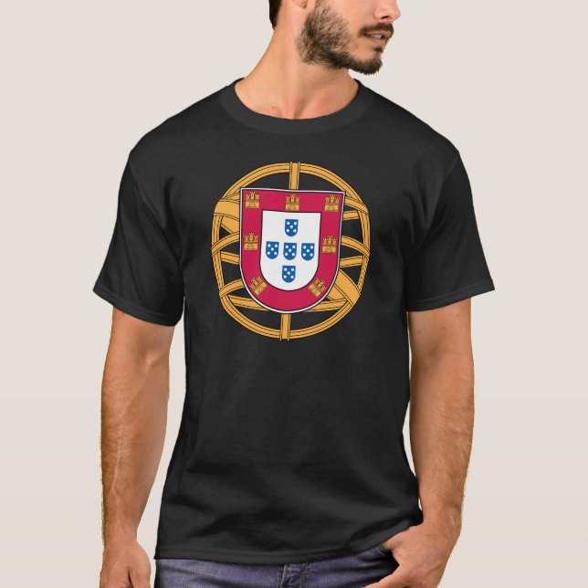 Portugiesisches Wappen T-Shirt (Vorderseite)