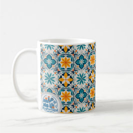 Portuguese Azulejo Mug – Traditional Tile Pattern  Kaffeetasse