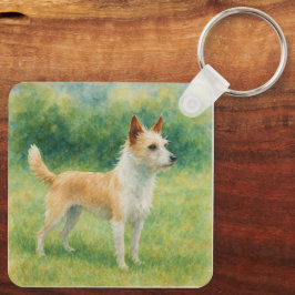 Portuguese Podengo Schlüsselanhänger