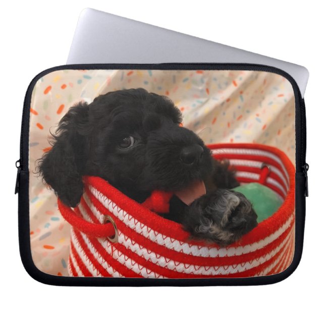Portuguese Water Dog Laptop Sleeve (Vorderseite)