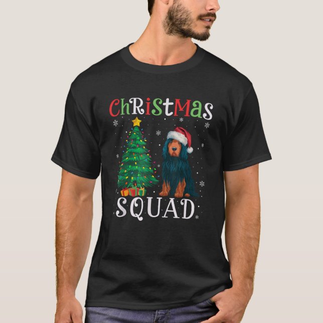 Portuguese Water Dog Squad Boys Girls Christmas Tr T-Shirt (Vorderseite)