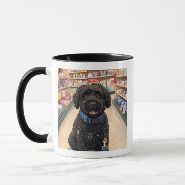 Portuguese Water Dogs Anime Coffee Mug Tasse (Links)