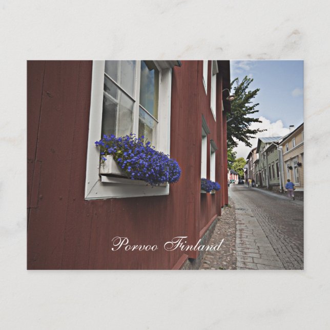 Porvoo Finnland Postkarte (Vorderseite)