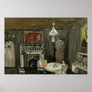 Porzellan-Anwesenheits-Film-Kunst-Haus Poster