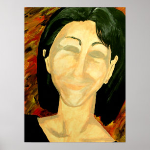 Porzellan-Anwesenheits-Film-Kunst Poster