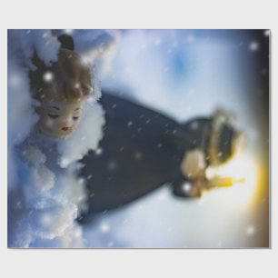 Porzellan im Schnee X Geschenkpapier