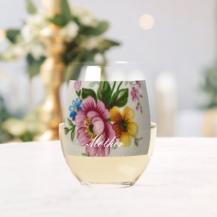 Porzellan Inspiriert Blumenkohl-Trinkbehälter Set Weinglas Ohne Stiel