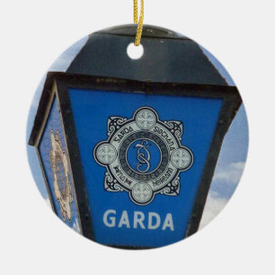 Porzellan Irish Garda Police Weihnachtsschmuck
