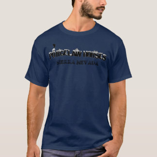 Porzellan-Pferdesierra Nevada-Shirt T-Shirt