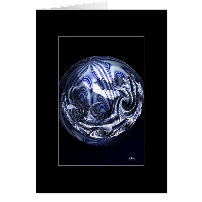 Porzellan-Planet (Vorne)