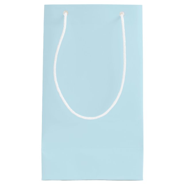 Porzellanblau Kleine Geschenktüte (Vorderseite)